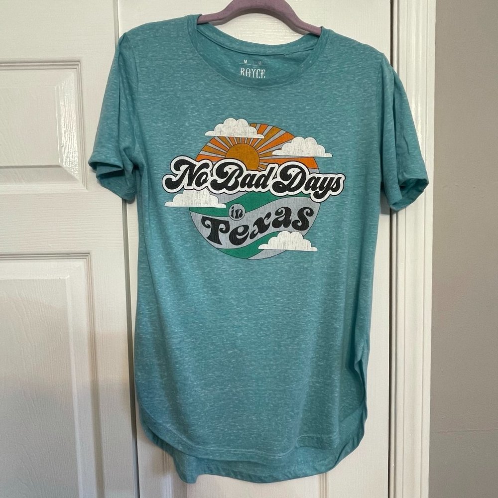 No Bad Days in Texas Graphic Tee Size Medium